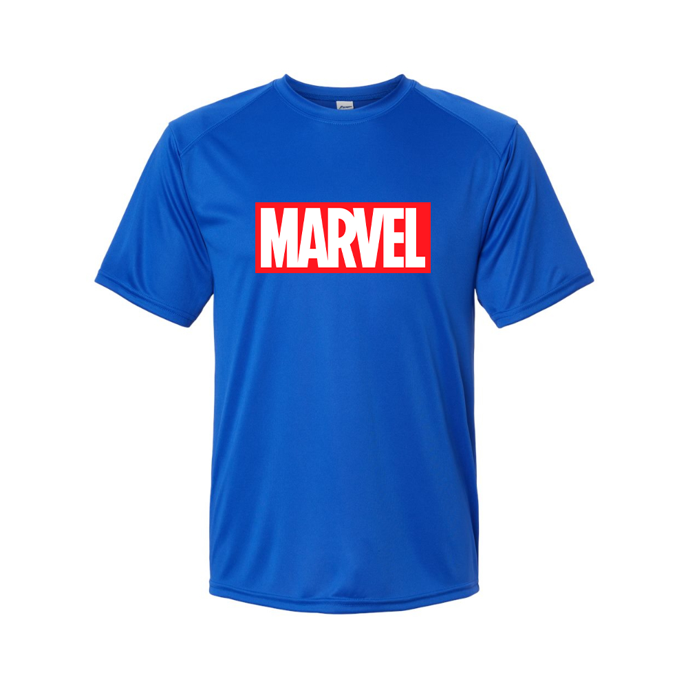 Youth Kids Marvel Comics Superhero Performance T-Shirt