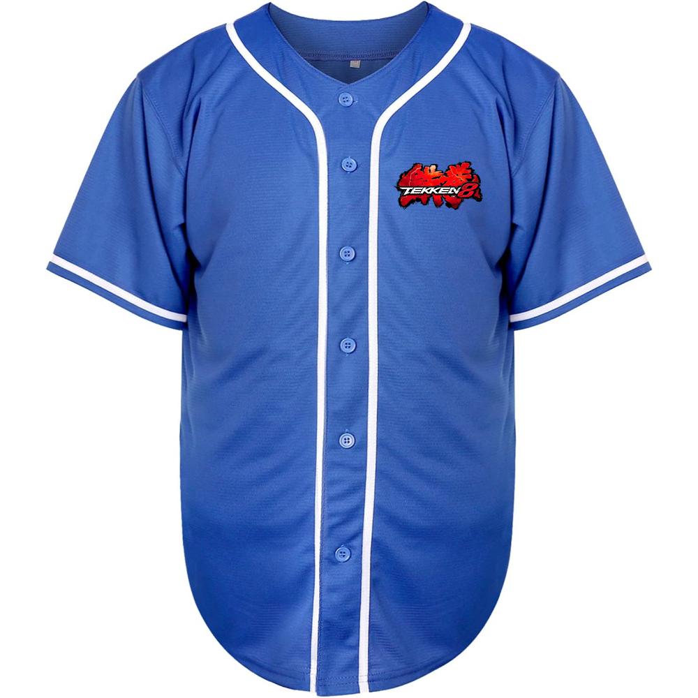 Men's Tekken 8 Game PS5 Baseball Jersey