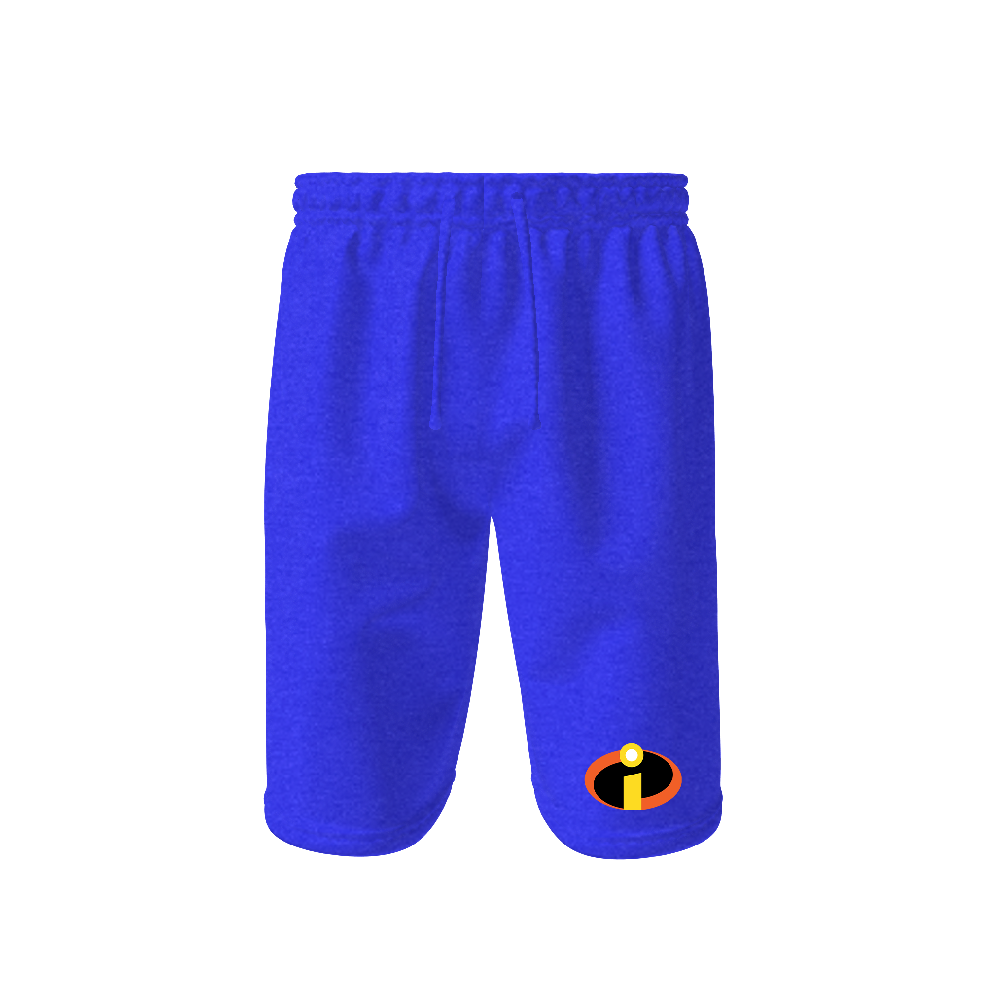 Men's The Incredibles Cartoon Athletic Fleece Shorts