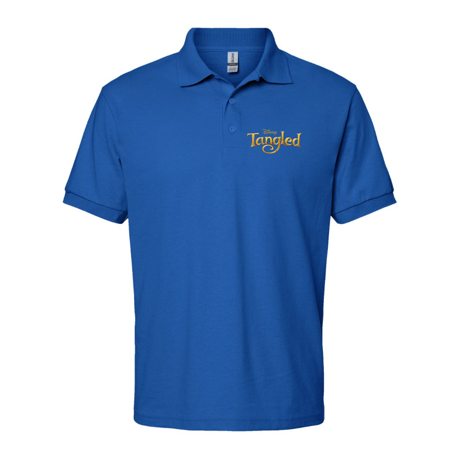 Men's Tangled Disney Cartoon Dry Blend Polo