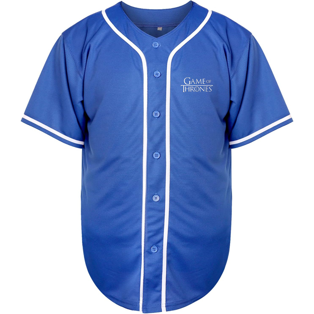 Men's Game of Thrones TV Show Baseball Jersey