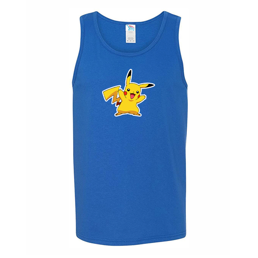 Men's Pikachu Cartoon Tank Top