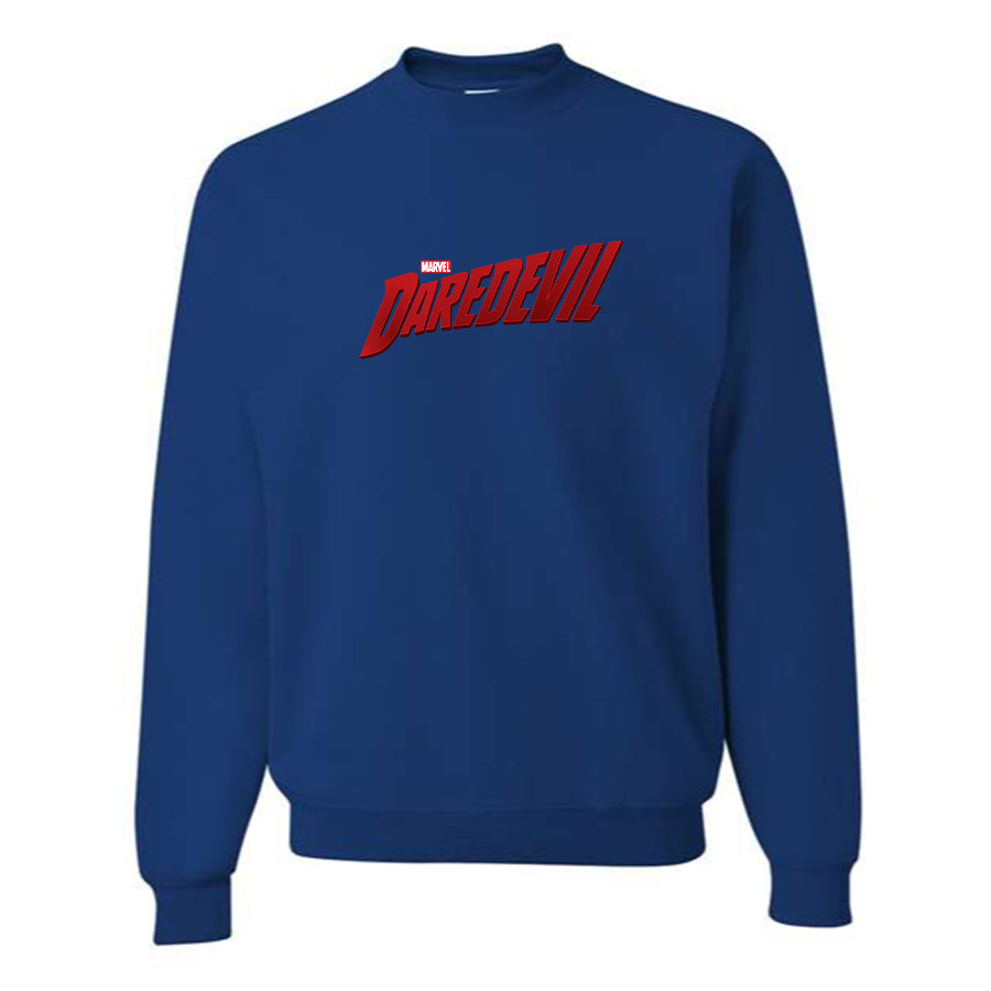 Men's Daredevil Marvel Superhero Crewneck Sweatshirt