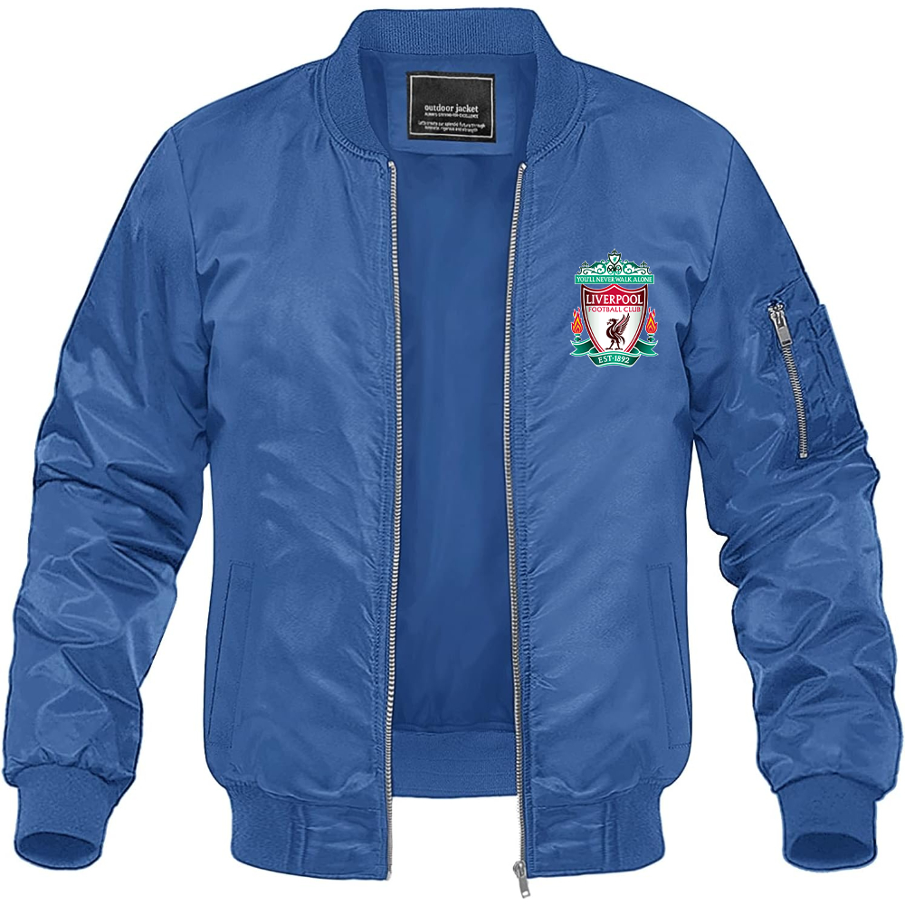 Men's Liverpool Football Club Est.1892 Lightweight Bomber Jacket