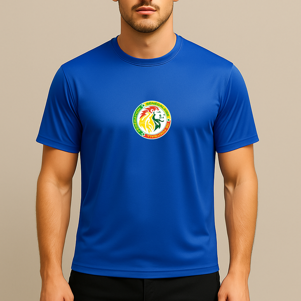 Men's Senegal National Soccer Team Polyester T-Shirt