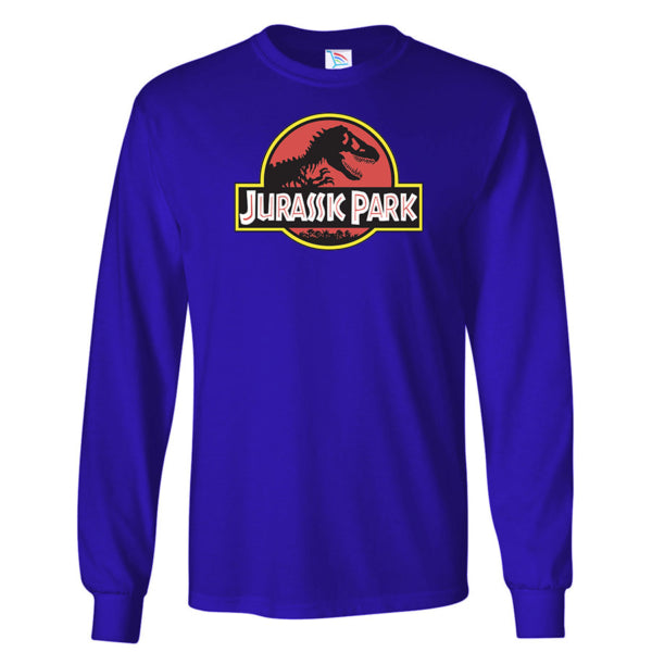 Men's Jurassic Park Movie Long Sleeve T-Shirt