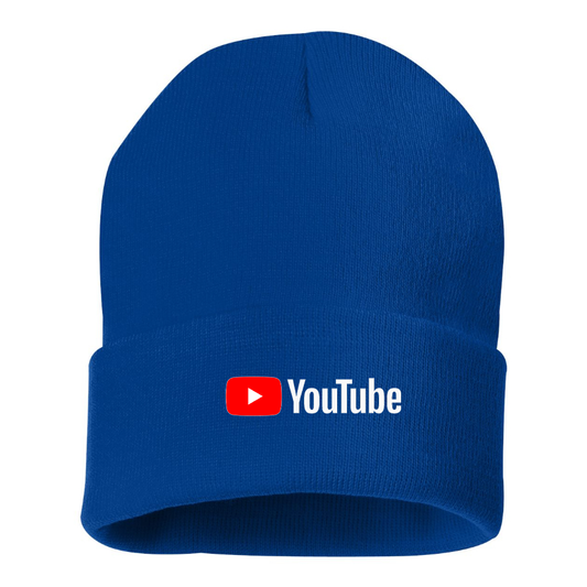 YouTube Social Video Steaming Beanie Hat