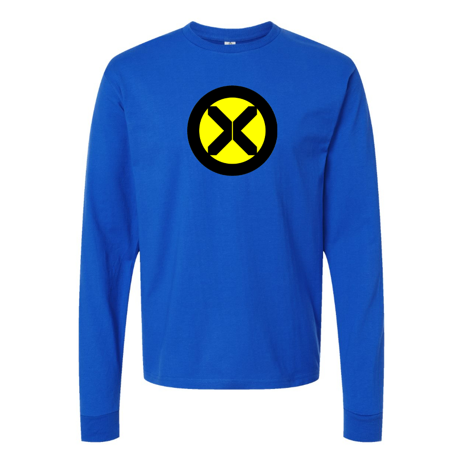 Men's X-Men Marvel Comics Superhero Long Sleeve T-Shirt