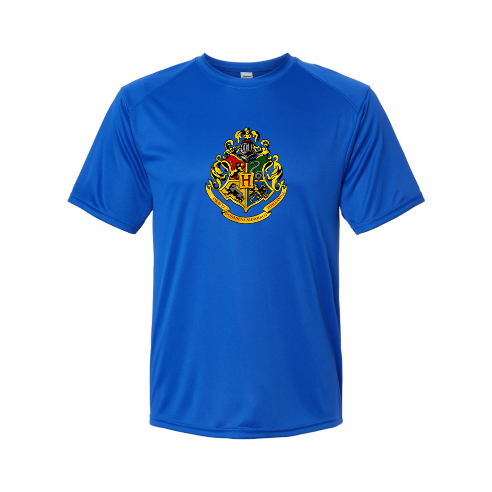 Men's Hogwarts Emblem Harry Potter Movie Polyester T-Shirt