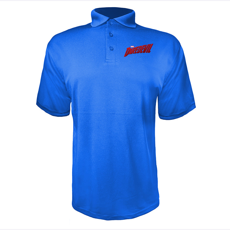 Men's Daredevil Marvel Superhero Polyester Polo