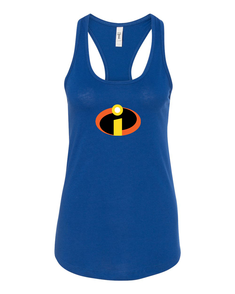 Women's The Incredibles Cartoon Racerback Tank Top