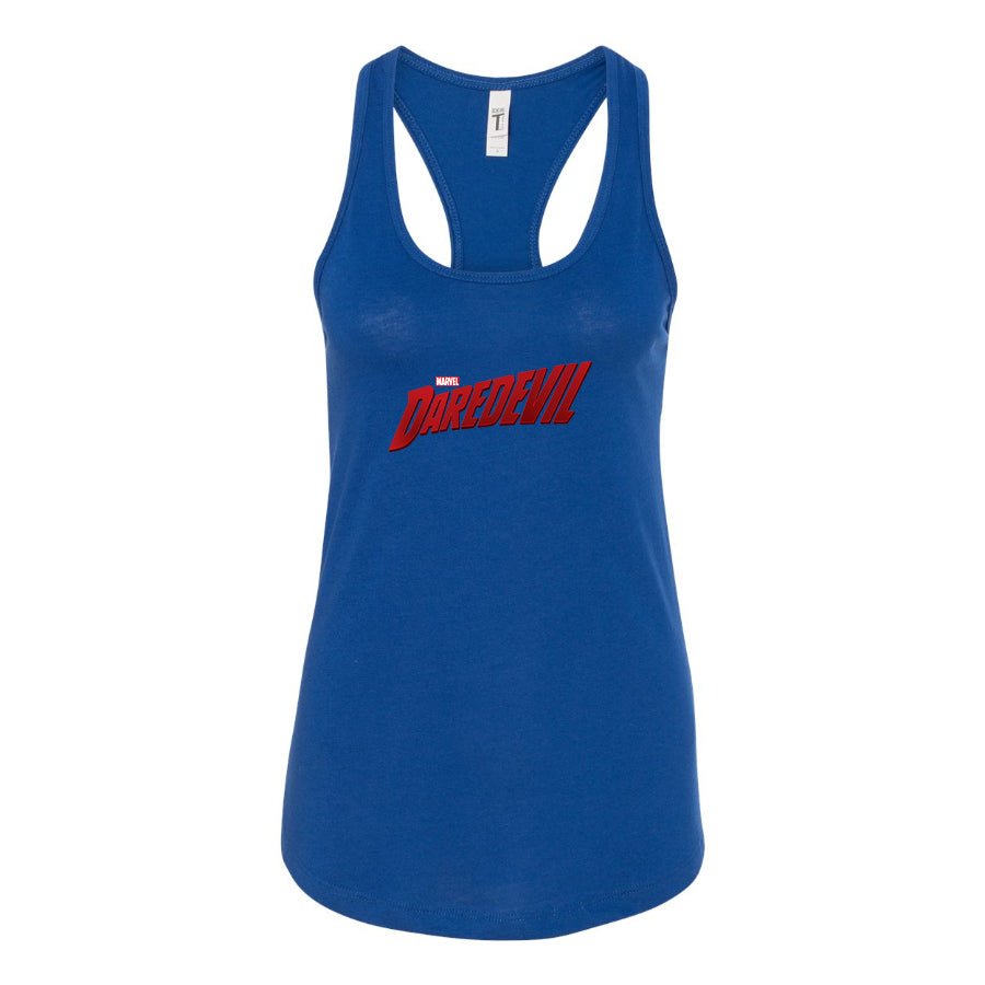 Women's Daredevil Marvel Superhero Racerback Tank Top