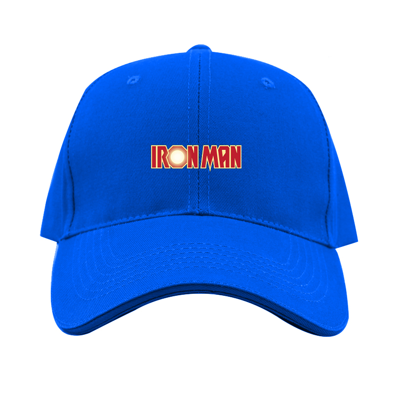 Iron Man Marvel Superhero Dad Baseball Cap Hat