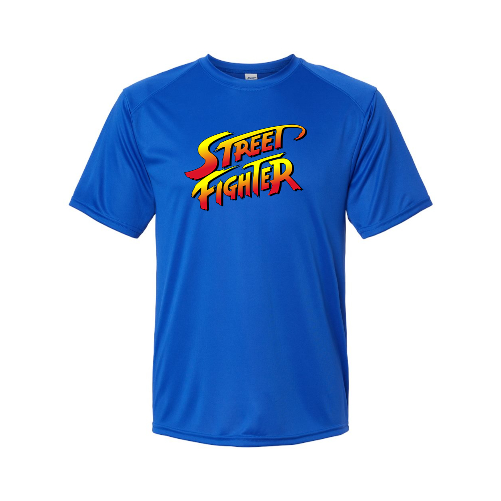 Youth Kids Street Fighter Game Performance T-Shirt