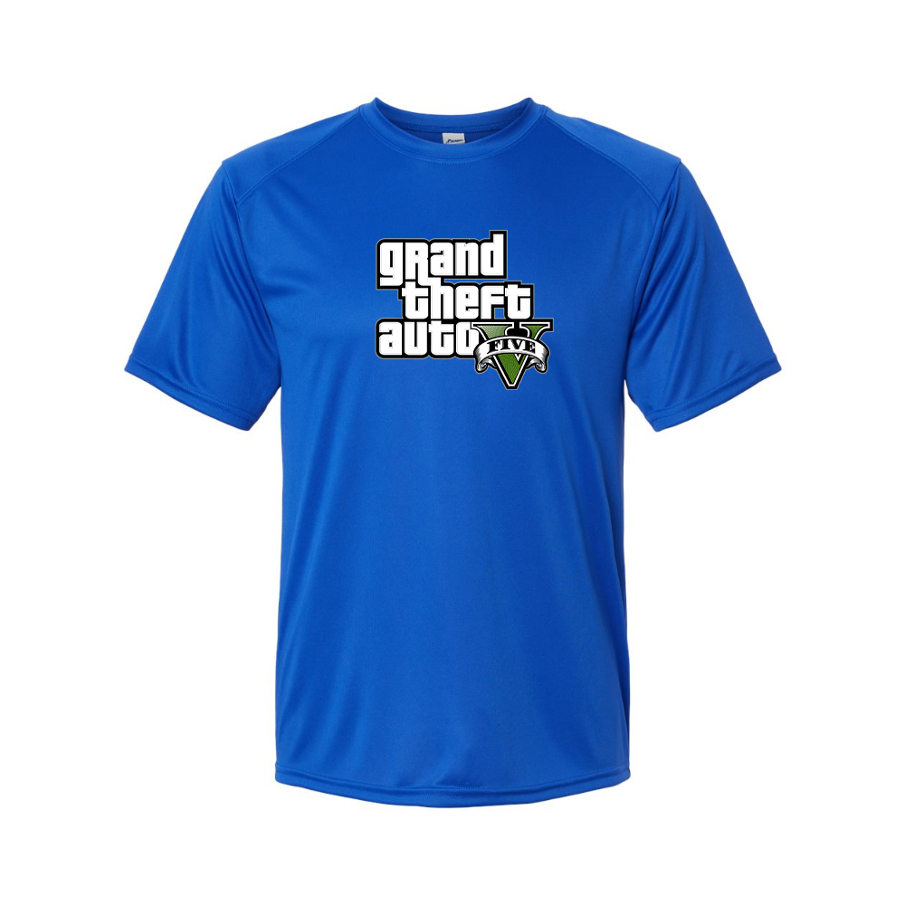 Men's GTA 5 Grand Theft Auto V Performance T-Shirt Game