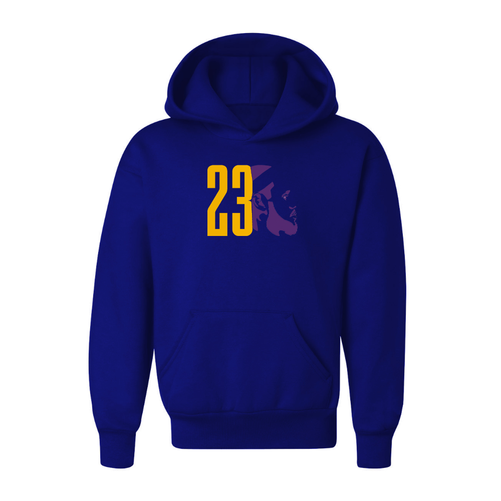 Youth Kids Lebron James 23 Pullover Hoodie