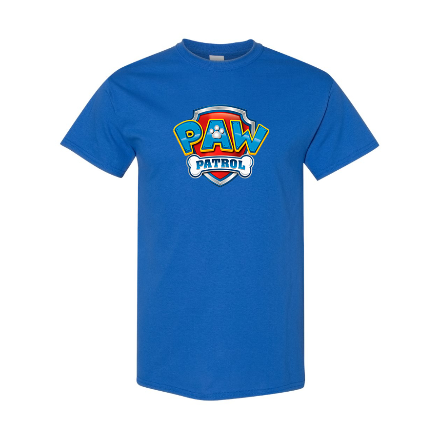 Youth Kids Paw Patrol Cartoon Cotton T-Shirt