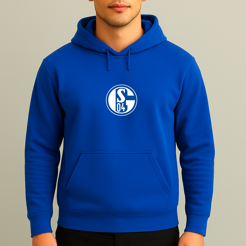 Men's Schalke 04 FC Pullover Hoodie