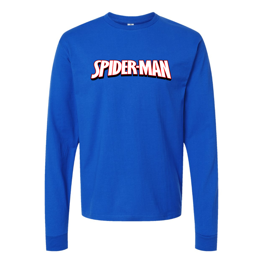 Men's Spider-Man Marvel Comics Superhero Long Sleeve T-Shirt