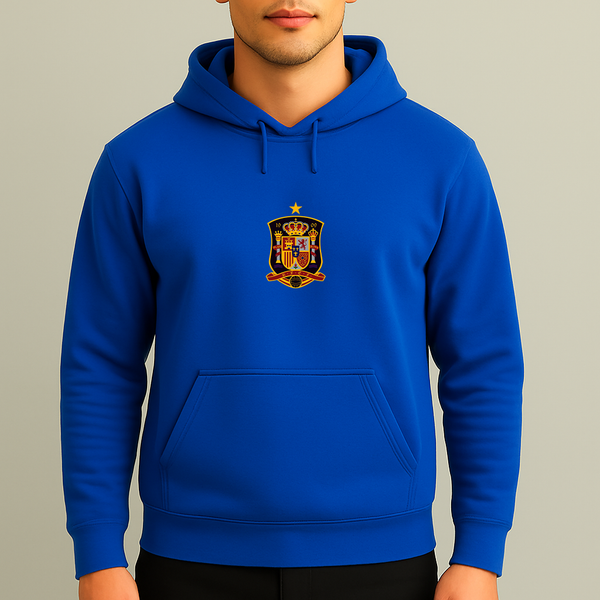 Men's Spain National Soccer Team Pullover Hoodie