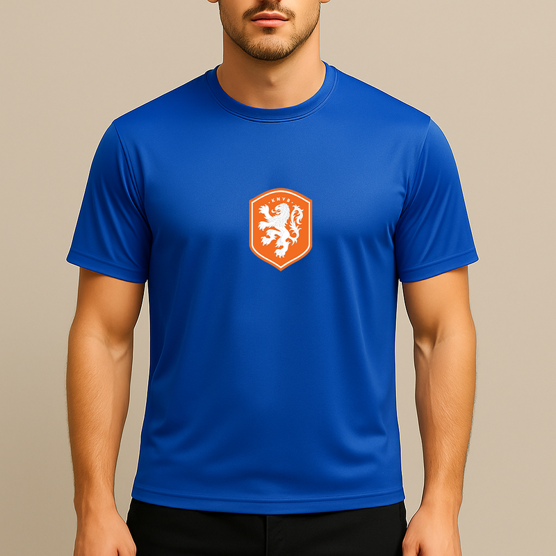 Men's Netherlands National Soccer Team Polyester T-Shirt