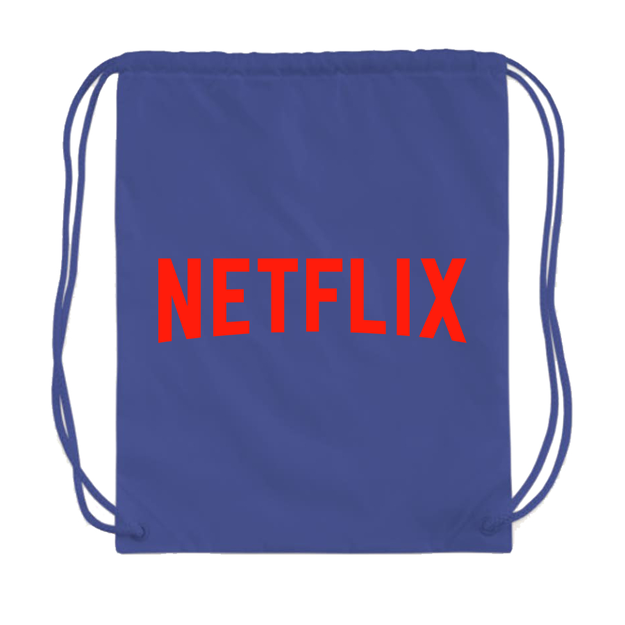 Netflix Movie Show Drawstring Bag