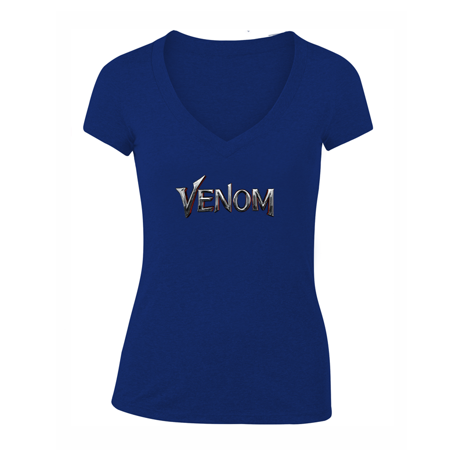 Women's Venom Movie V-Neck T-Shirt