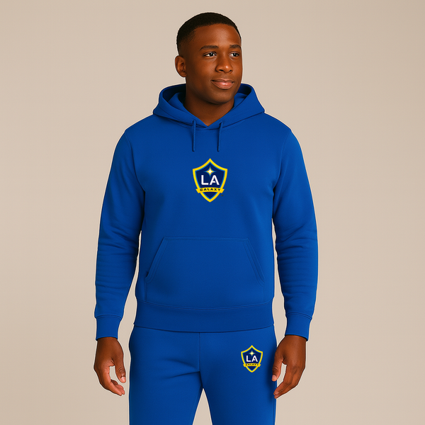 Men's LA Galaxy FC Crewneck Sweatshirt Joggers Suit
