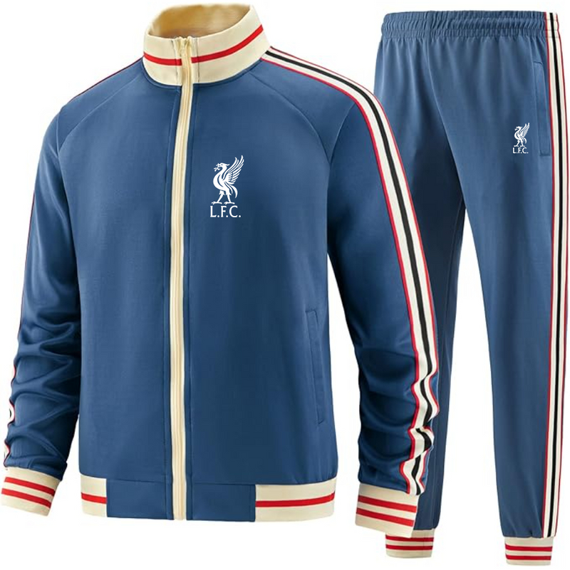 Men's  Liverpool L.F.C Soccer  - Premium Two-Piece Designer Tracksuit