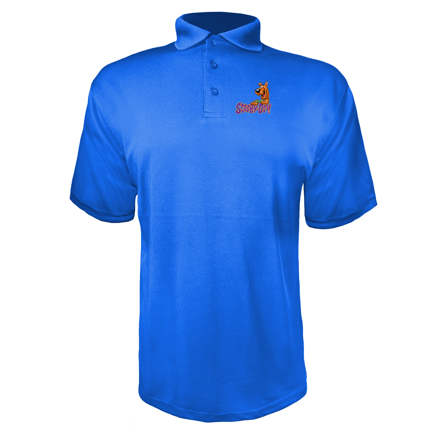 Men's Scooby Doo Cartoon Polyester Polo