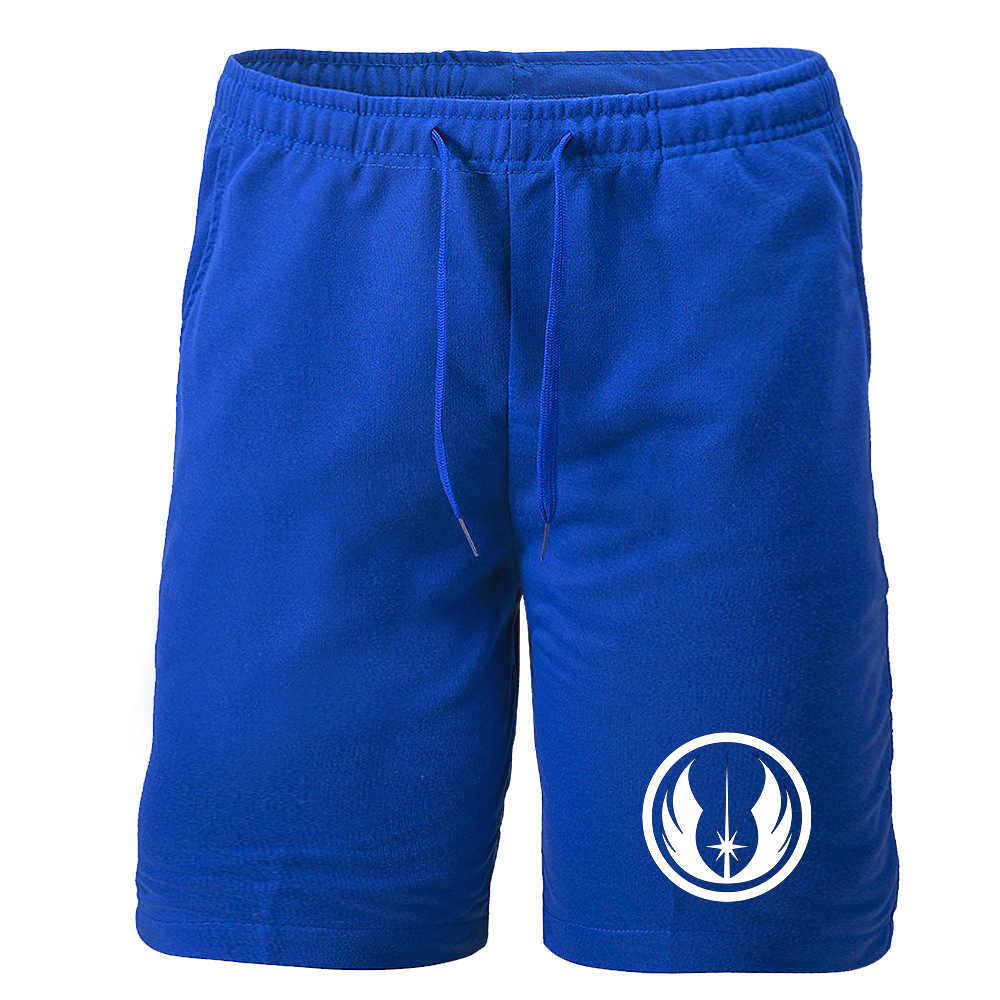 Men's Jedi Star Wars Movie Athletic Fleece Shorts