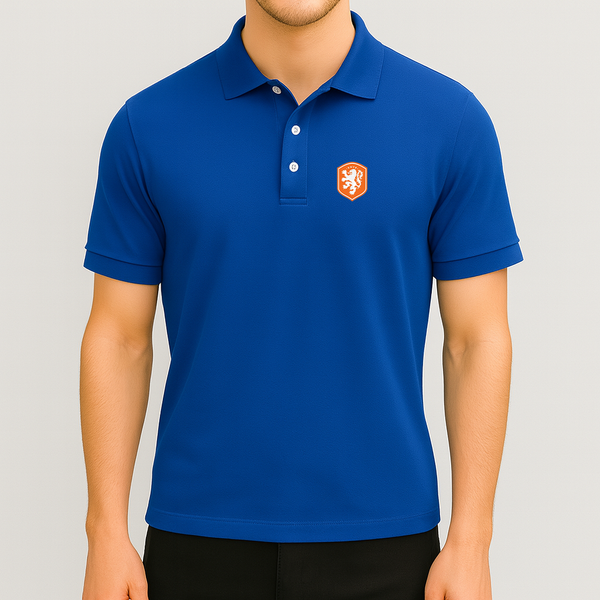 Men's Netherlands National Soccer Team Dry Blend Polo