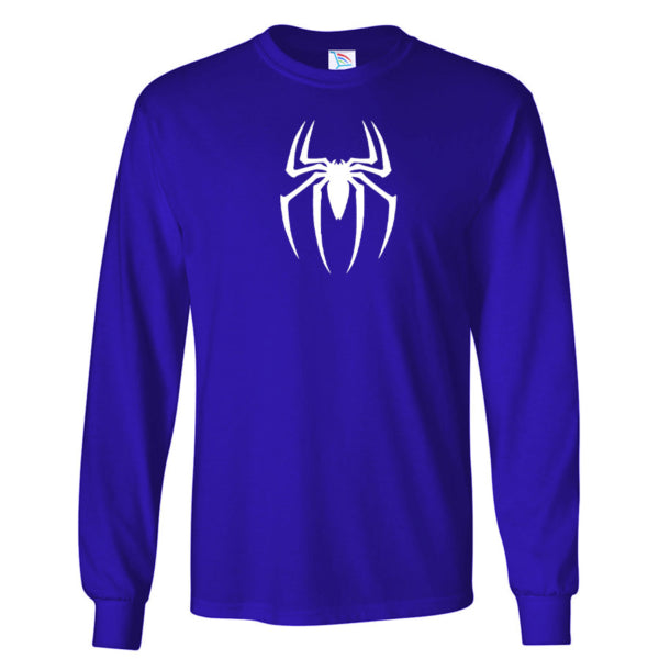 Men's Spiderman Marvel Avengers Superhero Long Sleeve T-Shirt