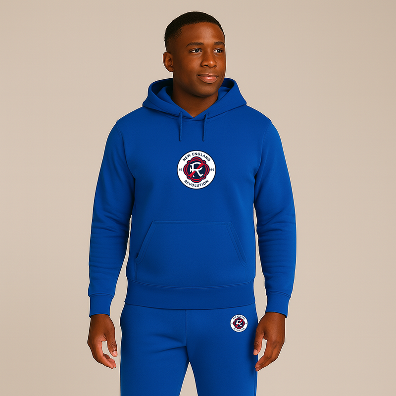 Men's New England Revolution FC Hoodie Joggers Set