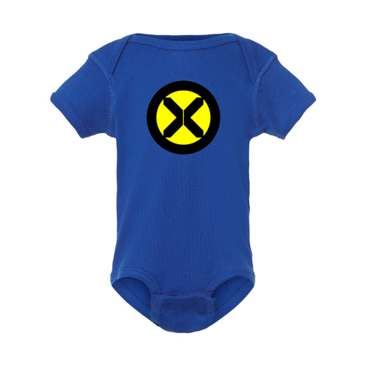 X-Men Marvel Comics Superhero Baby Romper Onesie