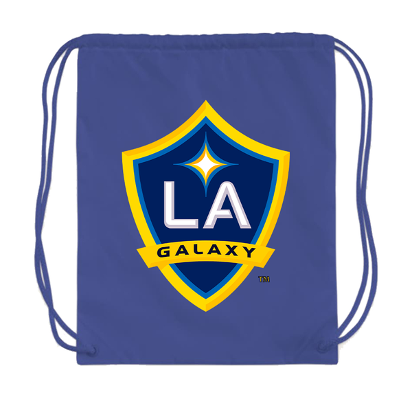LA Galaxy FC Drawstring Bag