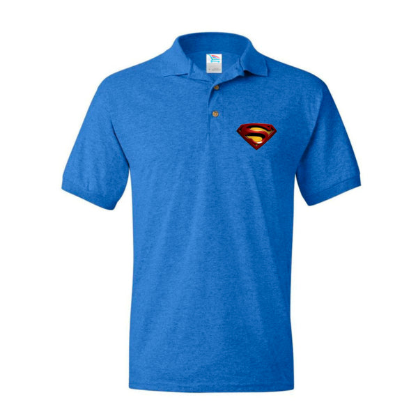 Men's Superman Superhero Dry Blend Polo
