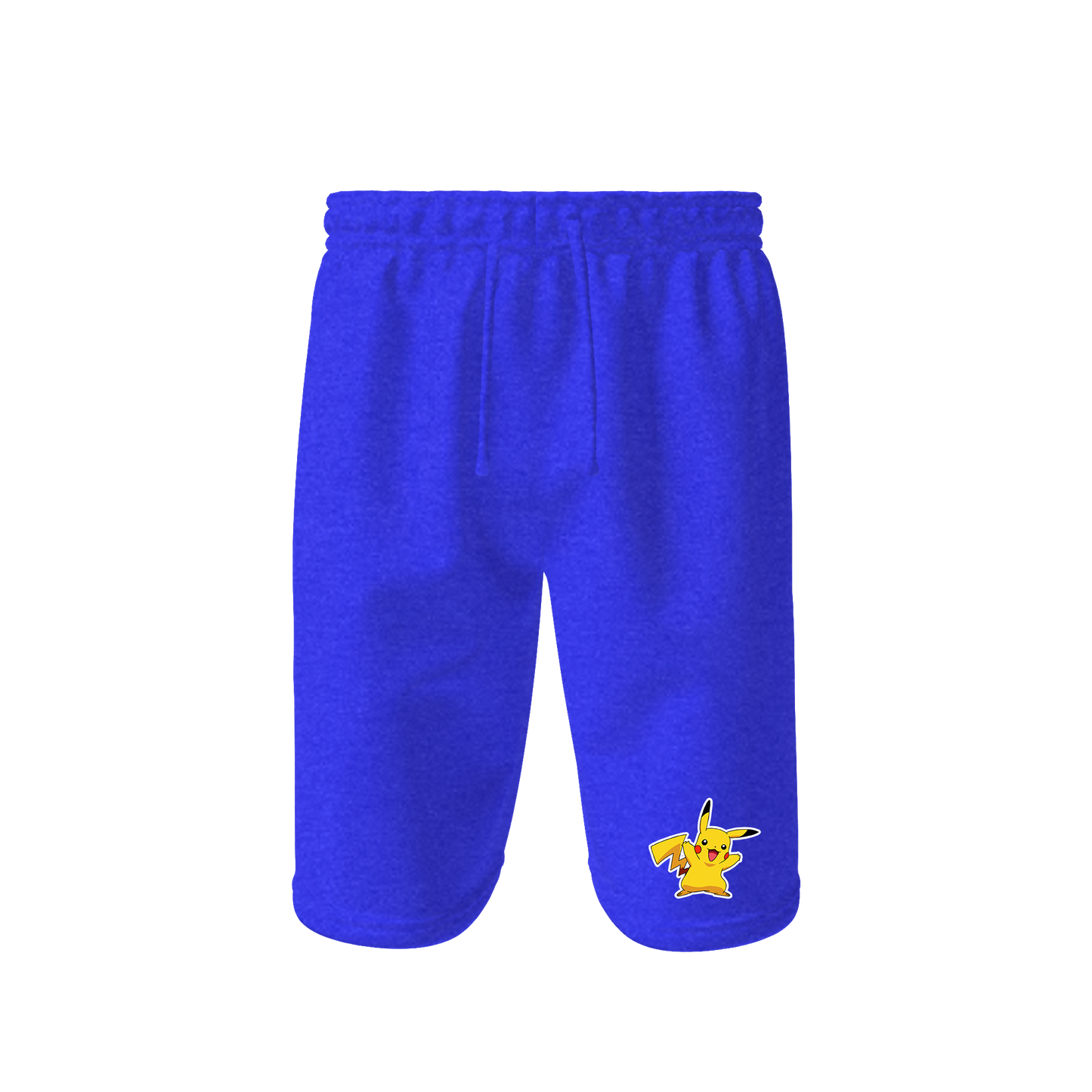 Men's Pikachu Cartoon Athletic Fleece Shorts