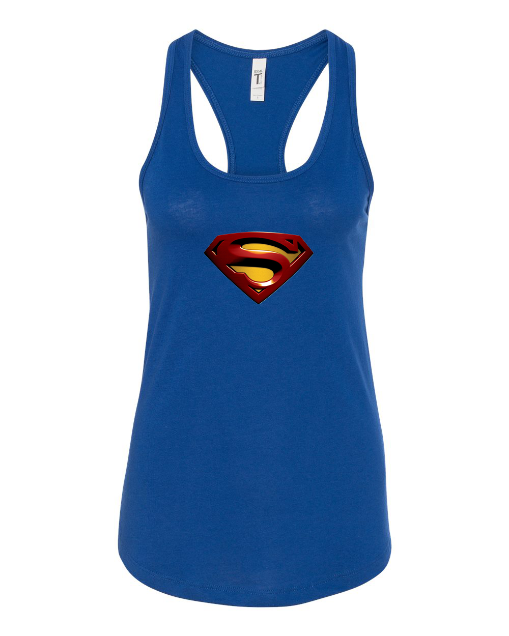 Women's Superman Superhero Racerback Tank Top