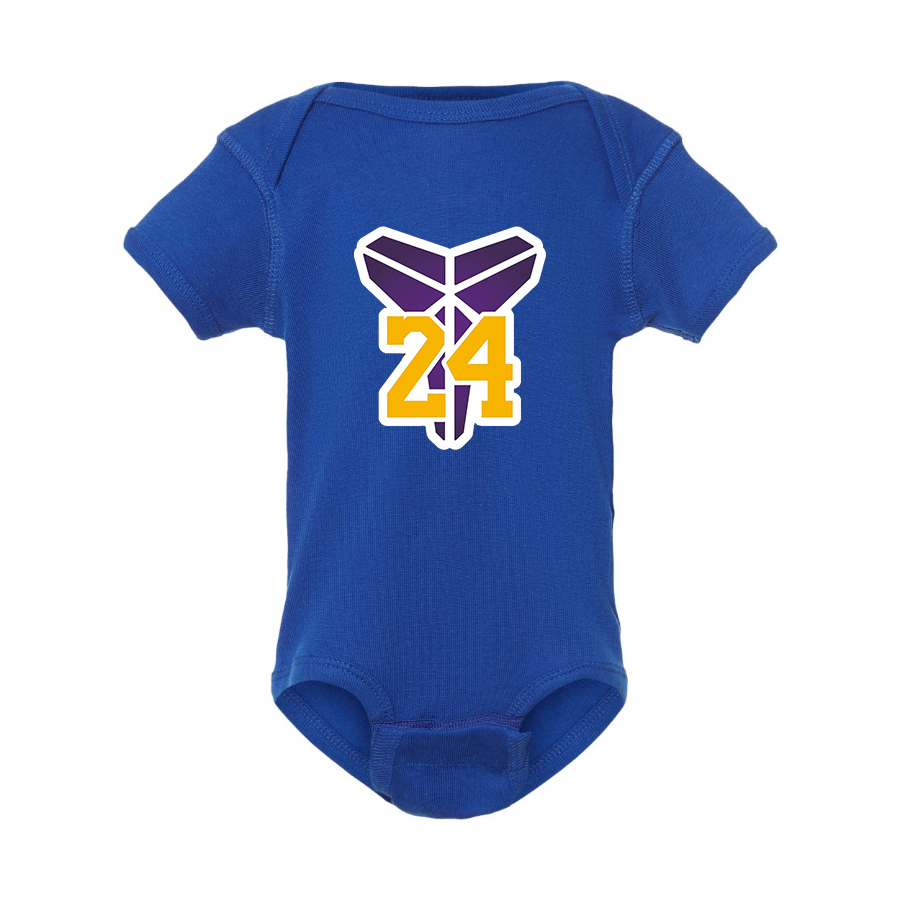 Kobe Bryant Mamba 24 Baby Romper Onesie