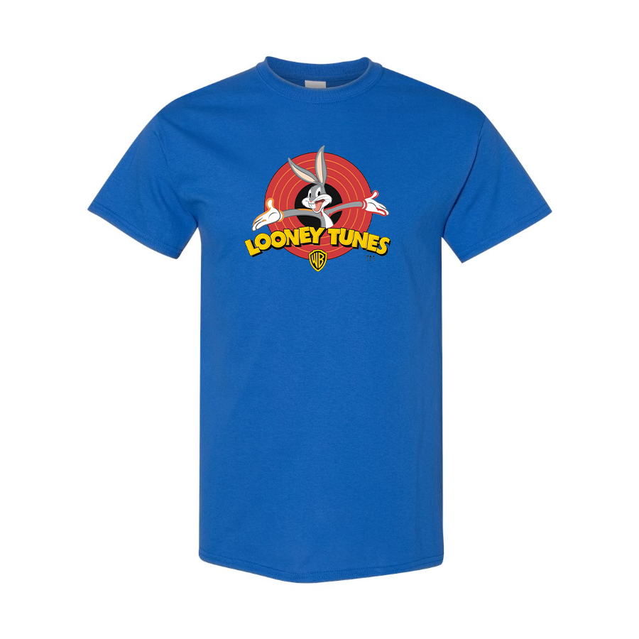 Youth Kids Looney Tunes Warner Brothers Cartoon Cotton T-Shirt