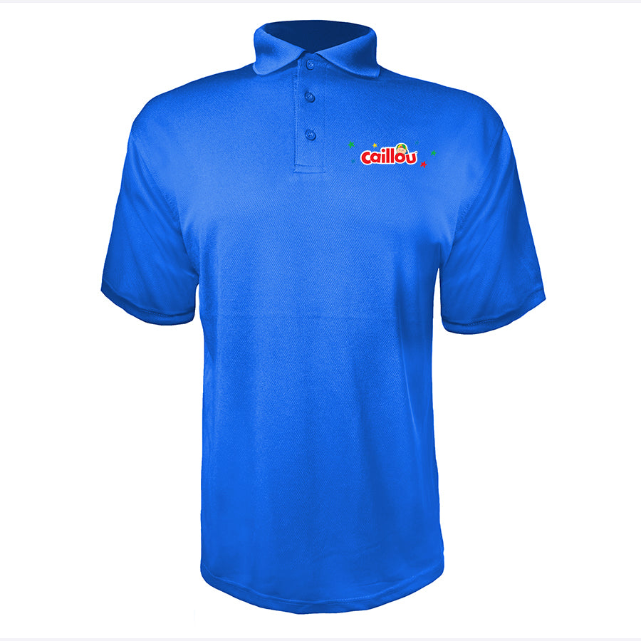 Men's Caillou Cartoons  Polyester Polo