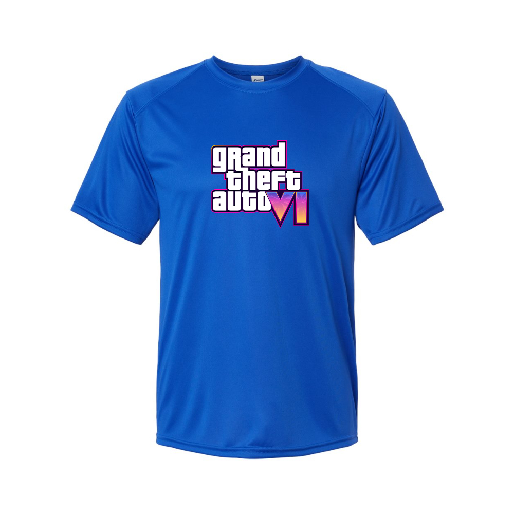 Men's GTA 6 Grand Theft Auto VI Performance T-Shirt Game