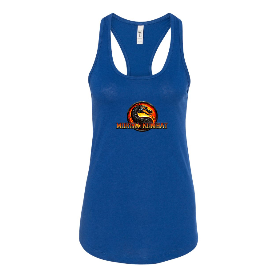 Women's Mortal Kombat Game Racerback Tank Top