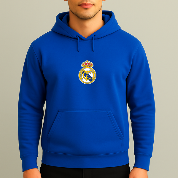 Men’s Real Madrid Soccer Pullover Hoodie