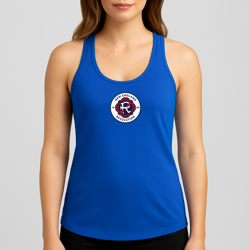 Women's New England Revolution FC Racerback Tank Top