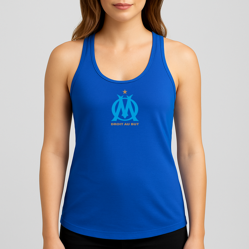 Women's Olympique de Marseille FC Racerback Tank Top