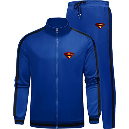 Men's Superman Superhero  Dri-Fit TrackSuit