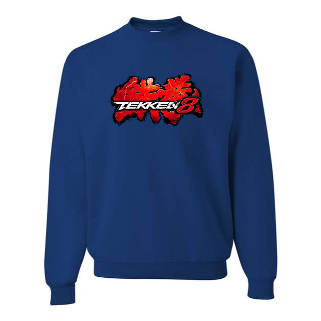 Men's Tekken 8 Game PS5 Crewneck Sweatshirt