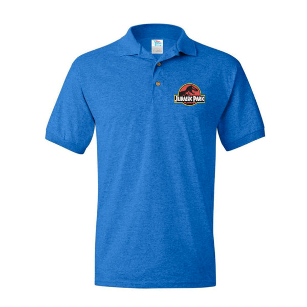 Men's Jurassic Park Movie Dry Blend Polo